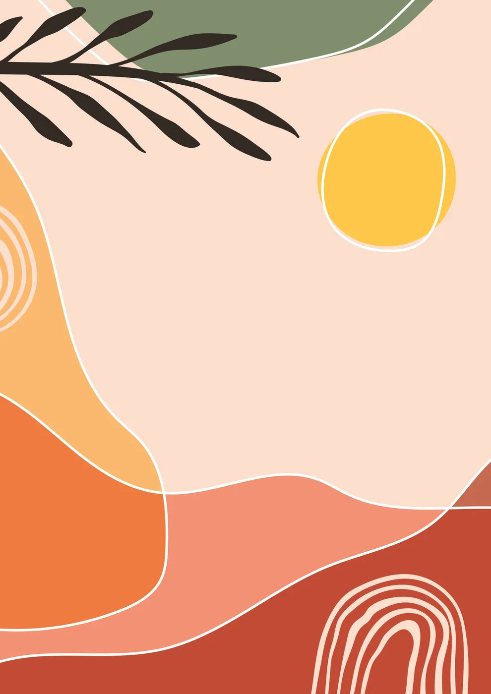Boho Abstract No. 77