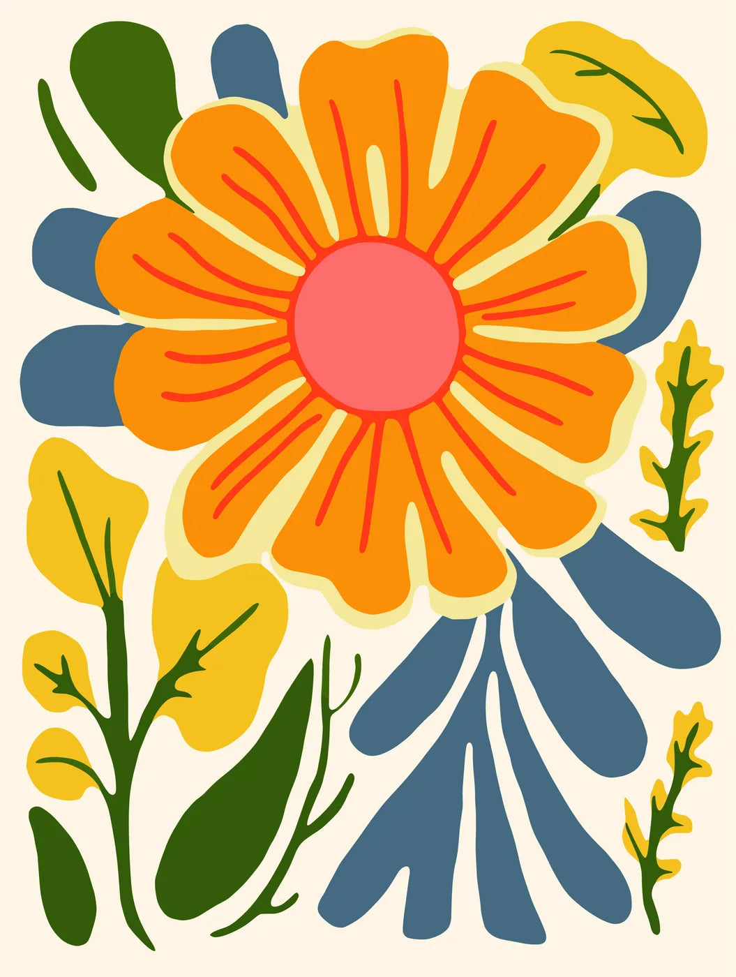 Flower Botanical No. 55