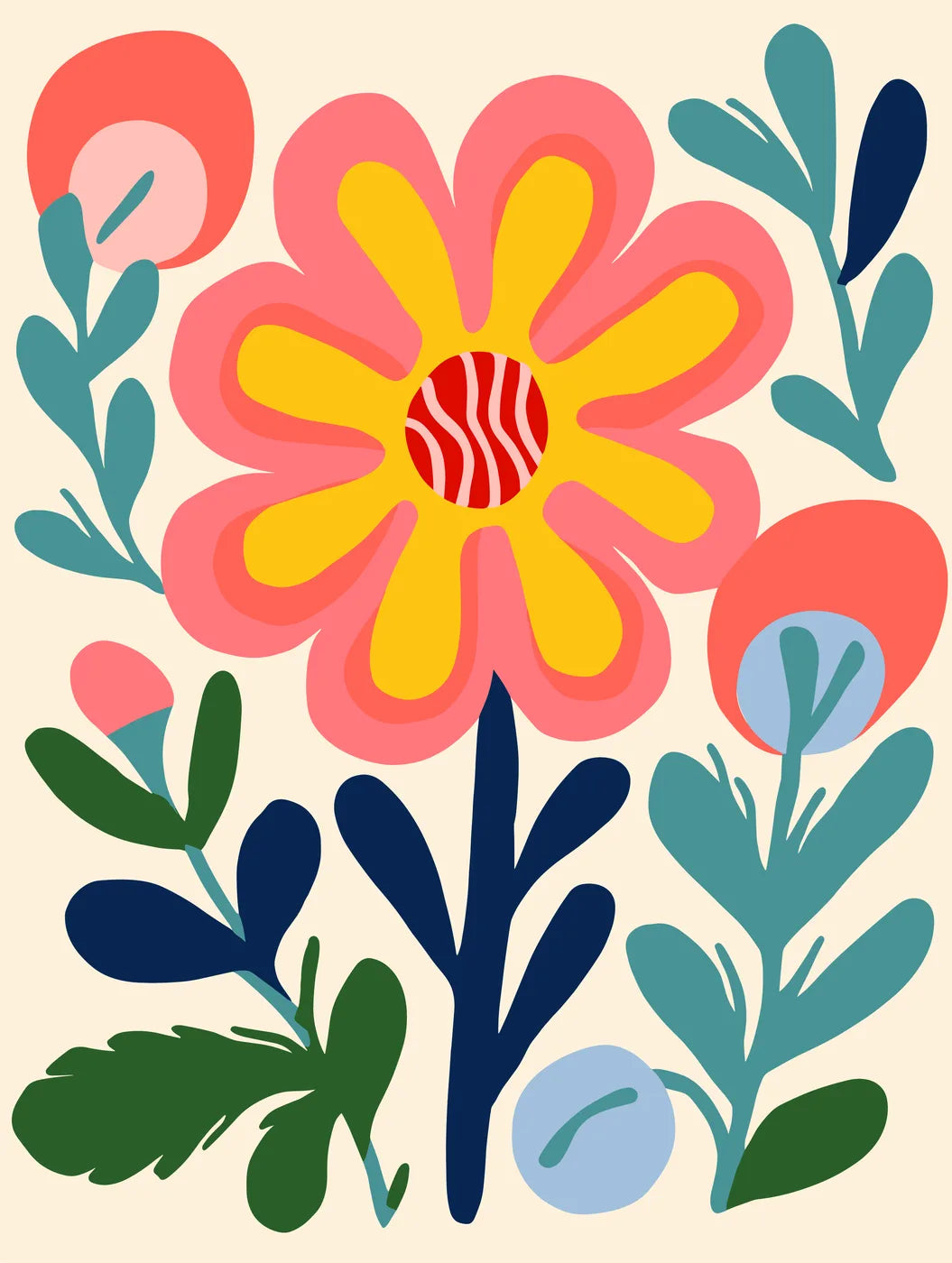Flower Botanical No. 70