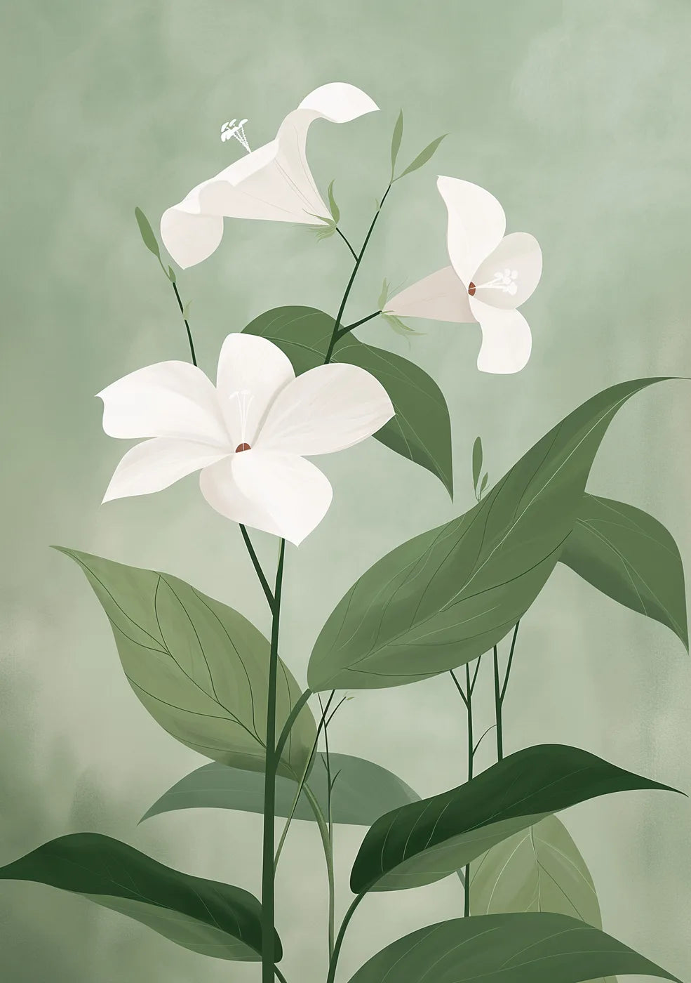 Flower Botanical No. 155