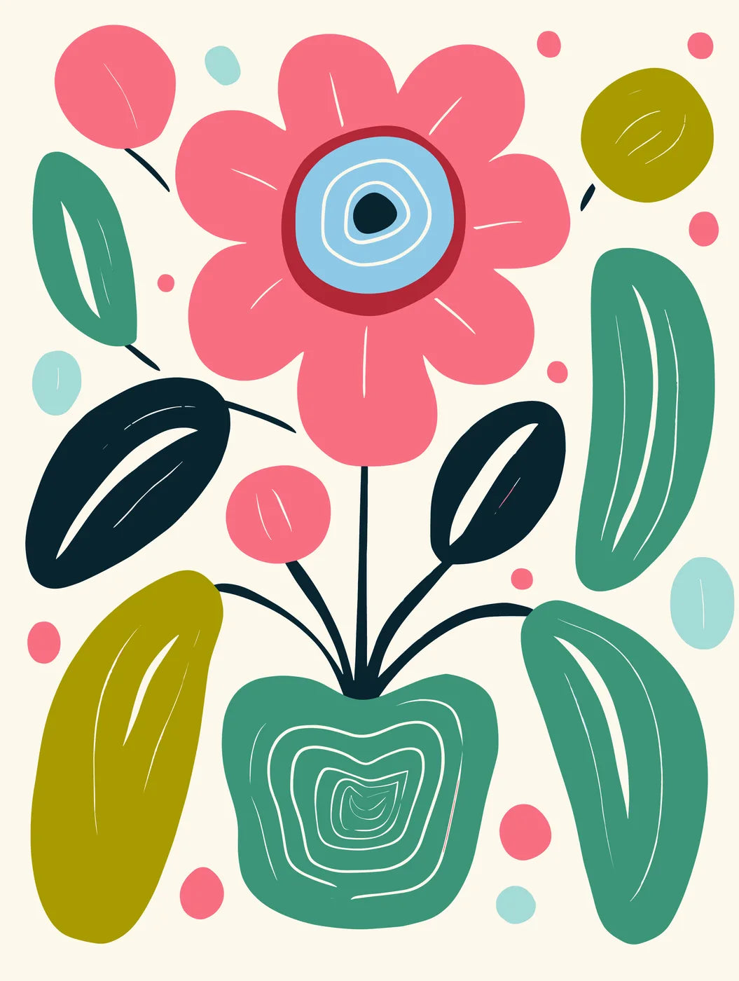 Flower Botanical No. 318