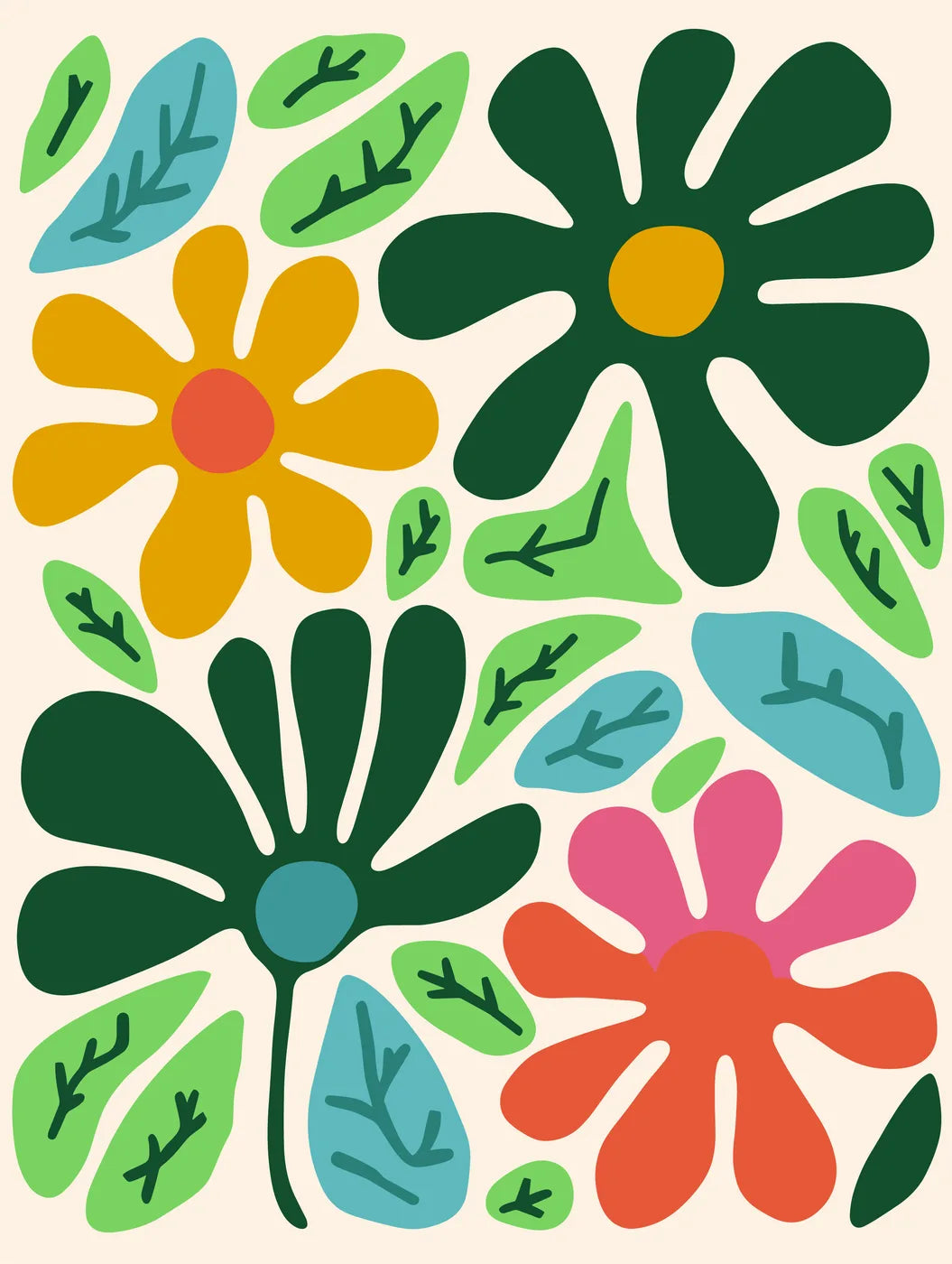 Flower Botanical No. 351