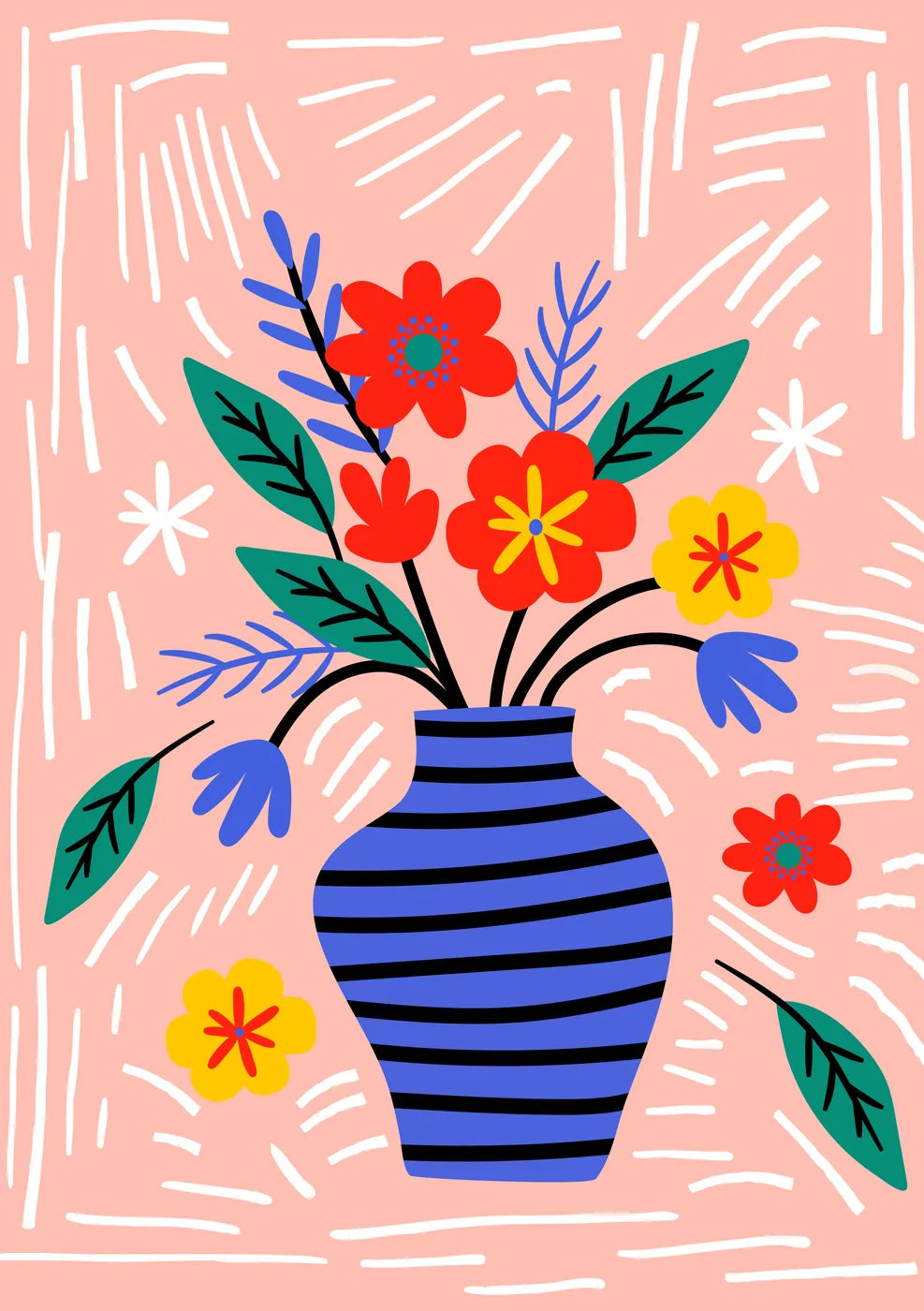 Flower Botanical No. 402