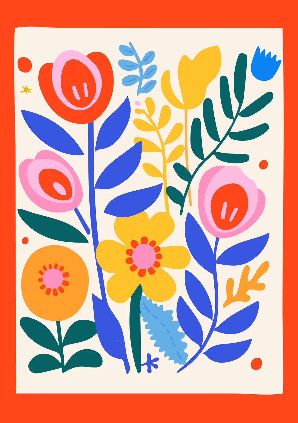 Flower Botanical No. 422