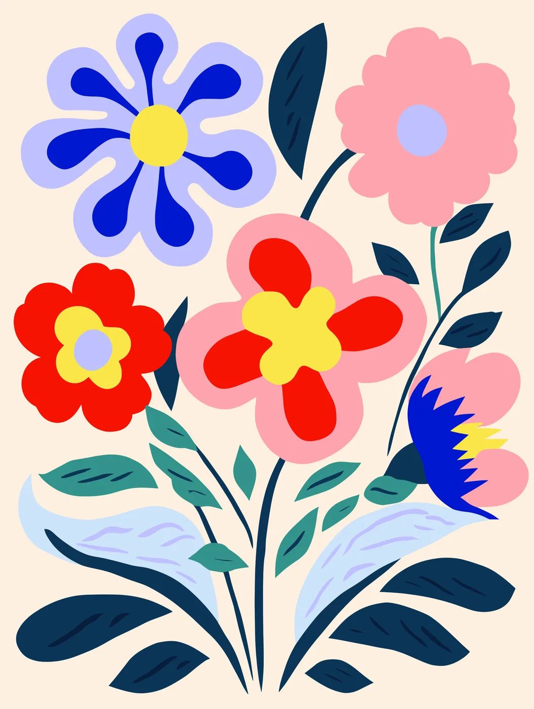 Flower Botanical No. 438