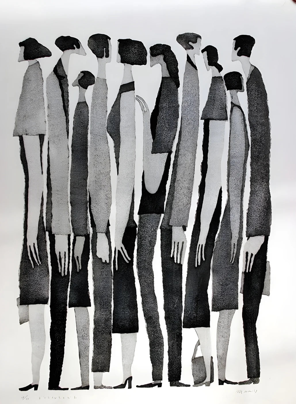 Modern Monochrome No. 1